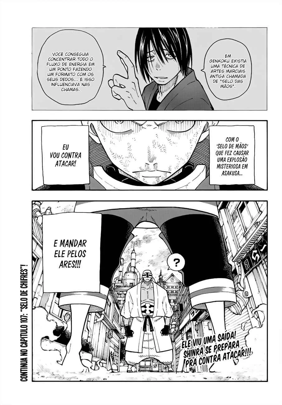 Fire Force Capítulo 2 – O Demônio, O Cavaleiro, E a Bruxa