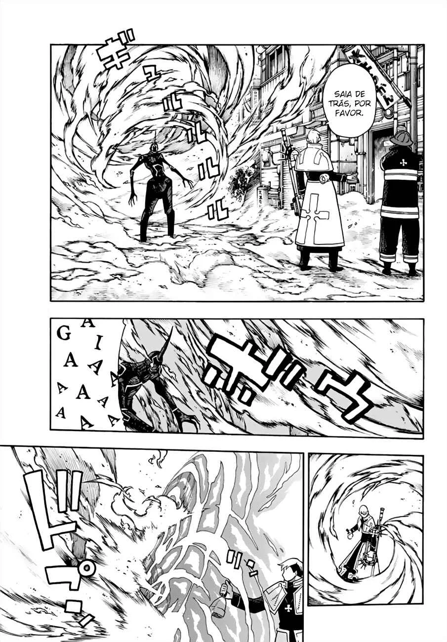 Fire Force Capítulo 2 – O Demônio, O Cavaleiro, E a Bruxa