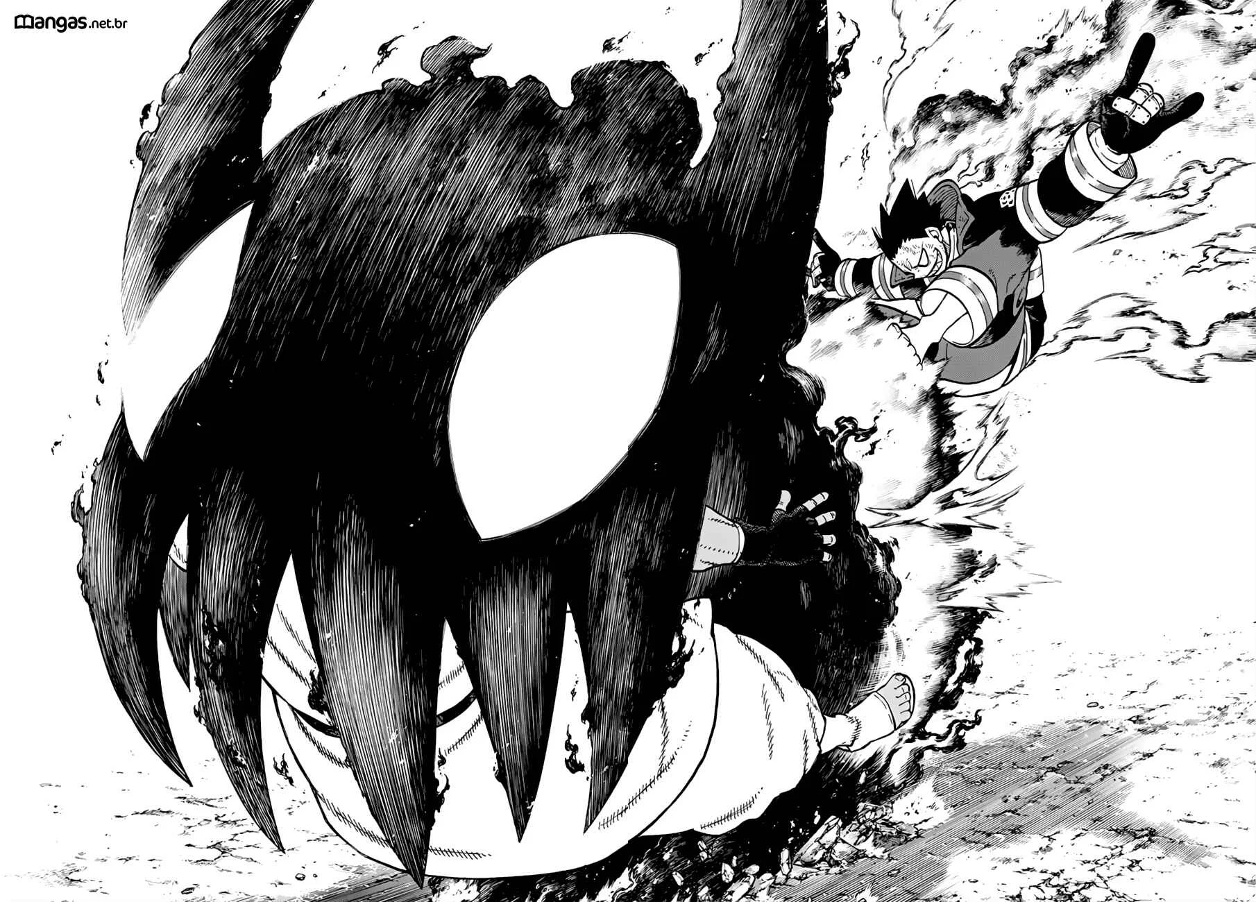 Fire Force Capítulo 2 – O Demônio, O Cavaleiro, E a Bruxa