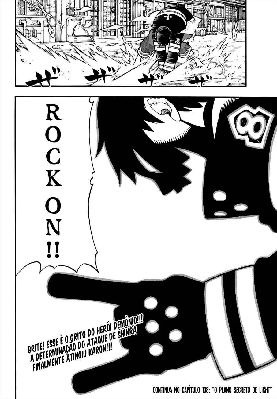Fire Force Capítulo 2 – O Demônio, O Cavaleiro, E a Bruxa
