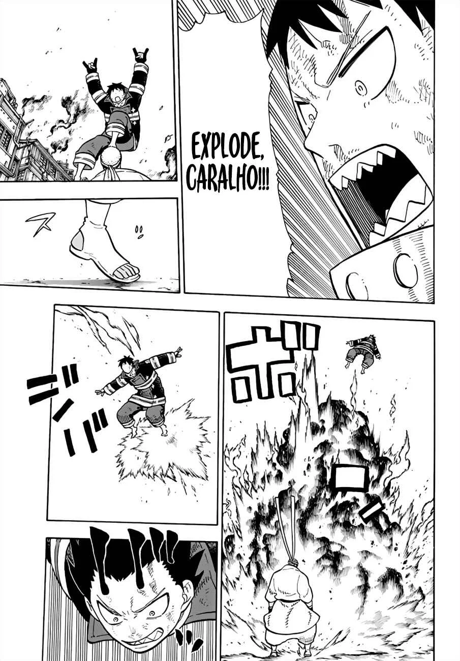 Fire Force Capítulo 2 – O Demônio, O Cavaleiro, E a Bruxa