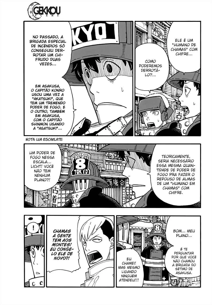 Fire Force Capítulo 2 – O Demônio, O Cavaleiro, E a Bruxa