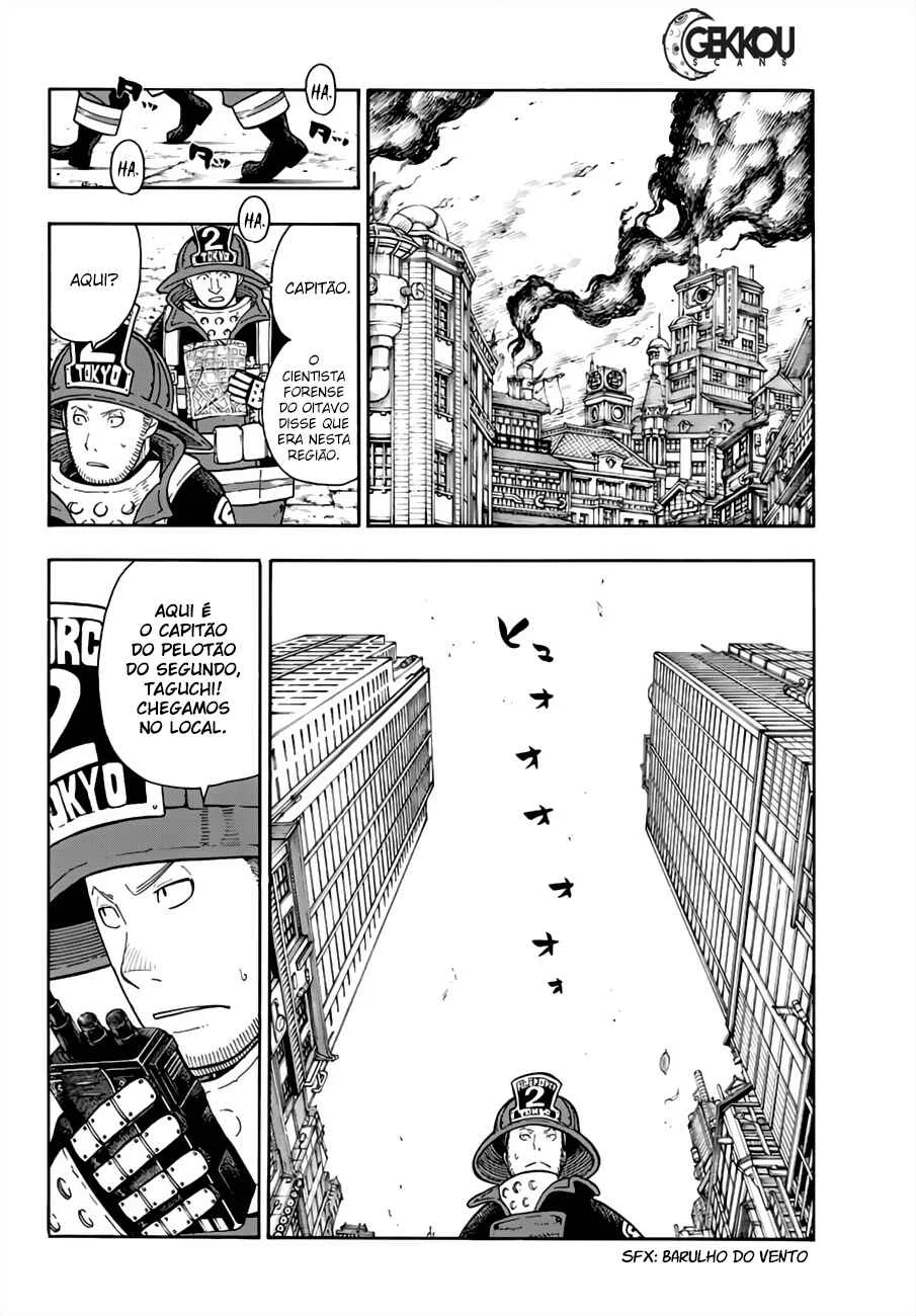 Fire Force Capítulo 2 – O Demônio, O Cavaleiro, E a Bruxa