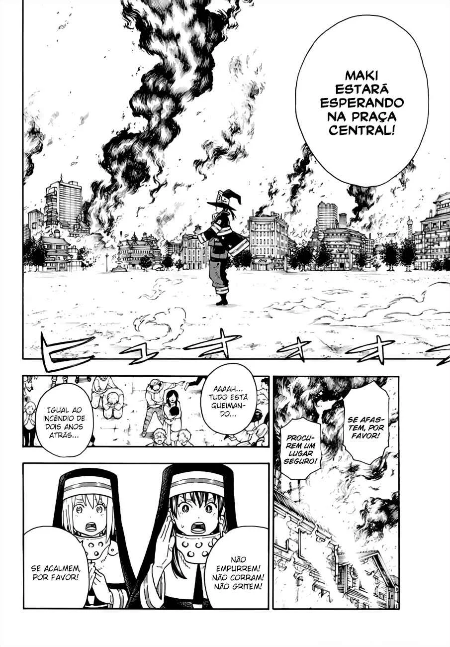 Fire Force Capítulo 2 – O Demônio, O Cavaleiro, E a Bruxa