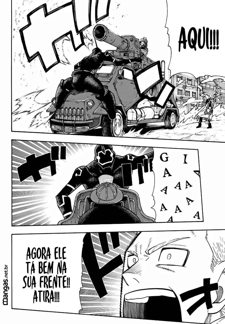 Fire Force Capítulo 2 – O Demônio, O Cavaleiro, E a Bruxa