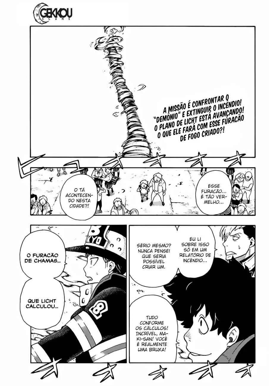 Fire Force Capítulo 2 – O Demônio, O Cavaleiro, E a Bruxa