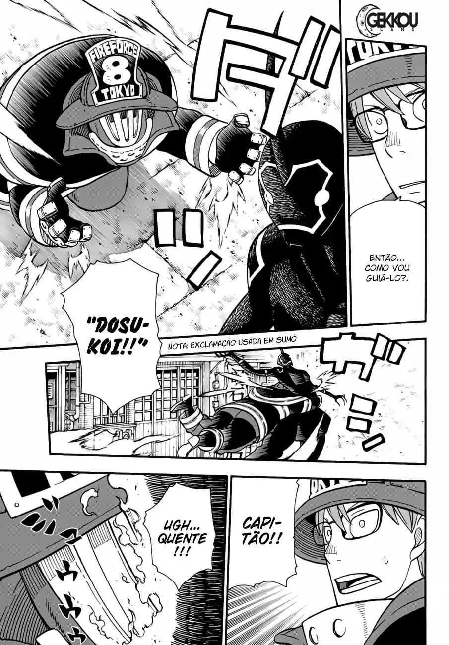 Fire Force Capítulo 2 – O Demônio, O Cavaleiro, E a Bruxa
