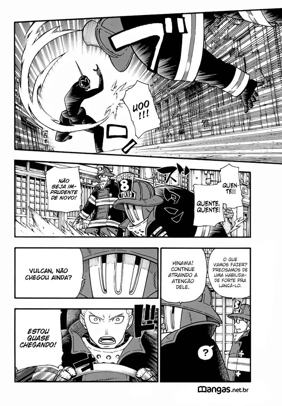 Fire Force Capítulo 2 – O Demônio, O Cavaleiro, E a Bruxa