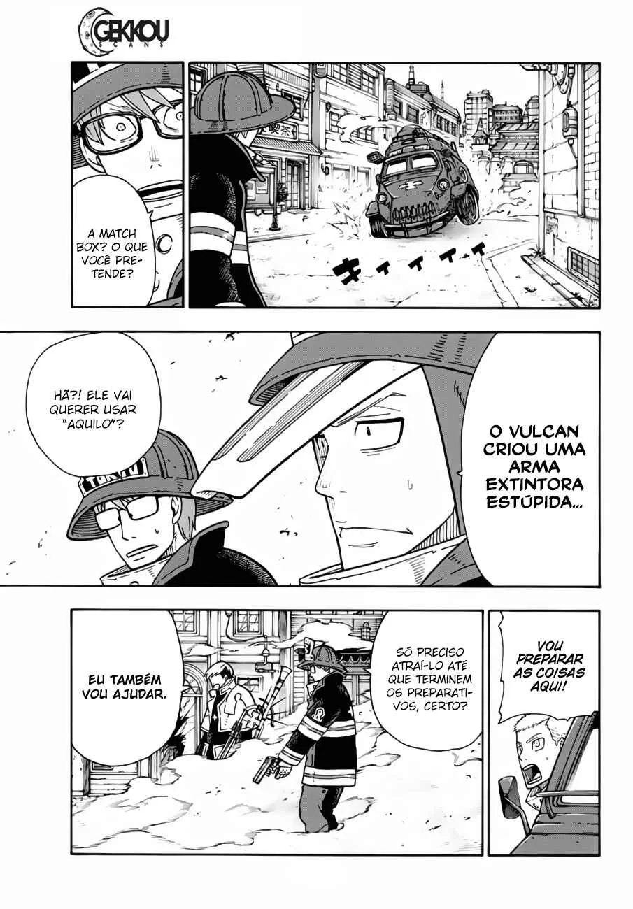 Fire Force Capítulo 2 – O Demônio, O Cavaleiro, E a Bruxa