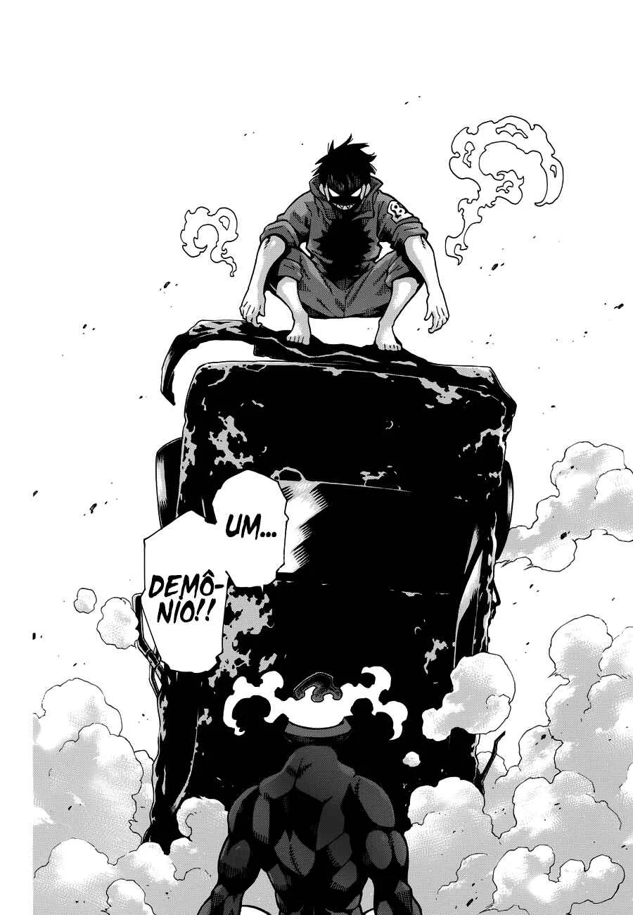 Fire Force Capítulo 2 – O Demônio, O Cavaleiro, E a Bruxa