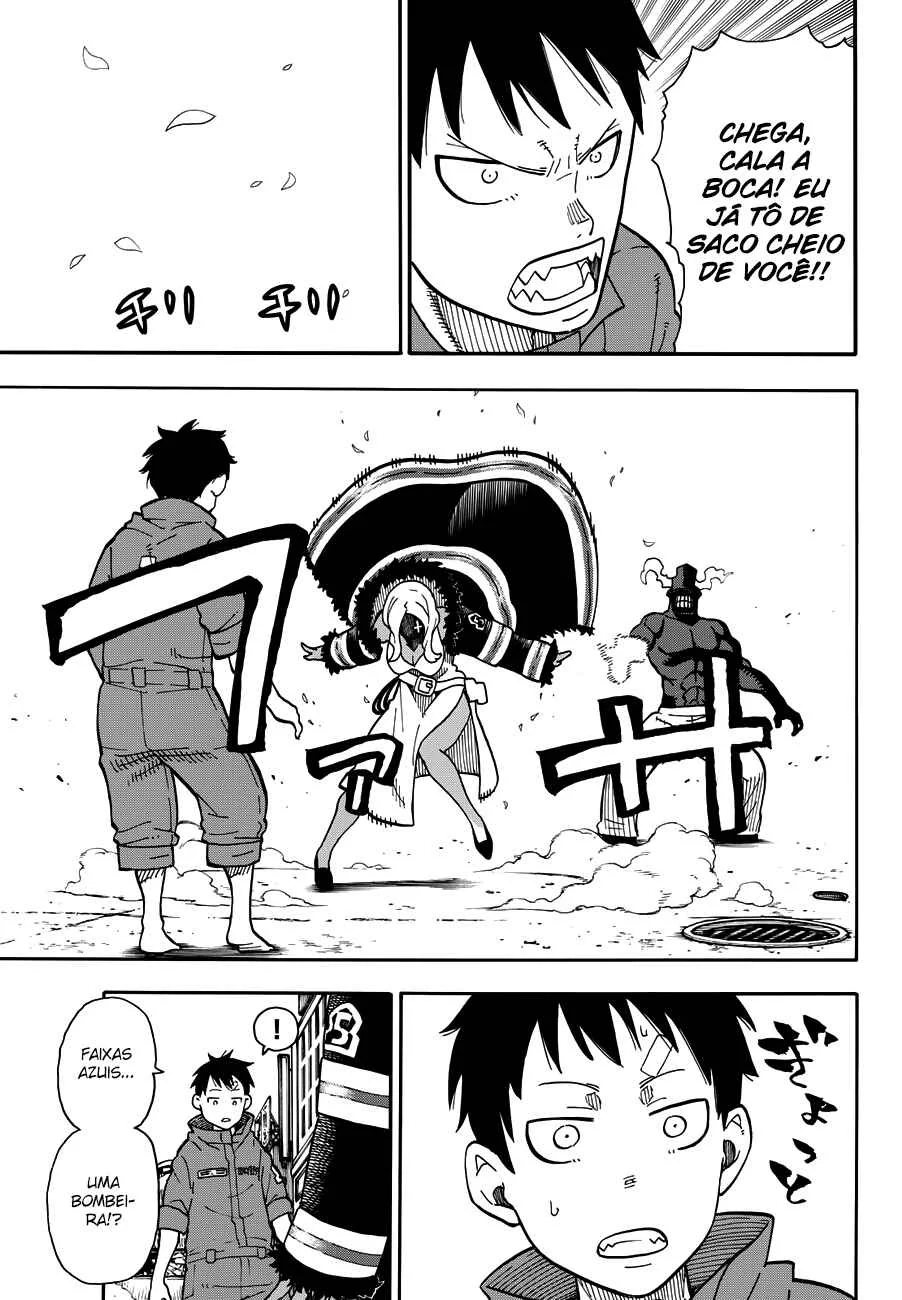 Fire Force Capítulo 2 – O Demônio, O Cavaleiro, E a Bruxa