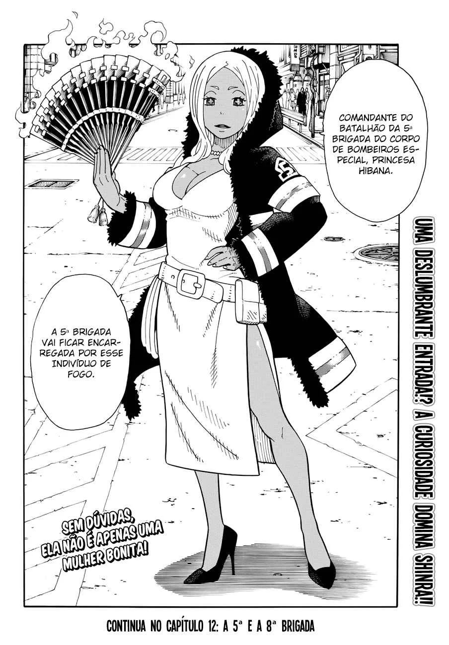 Fire Force Capítulo 2 – O Demônio, O Cavaleiro, E a Bruxa