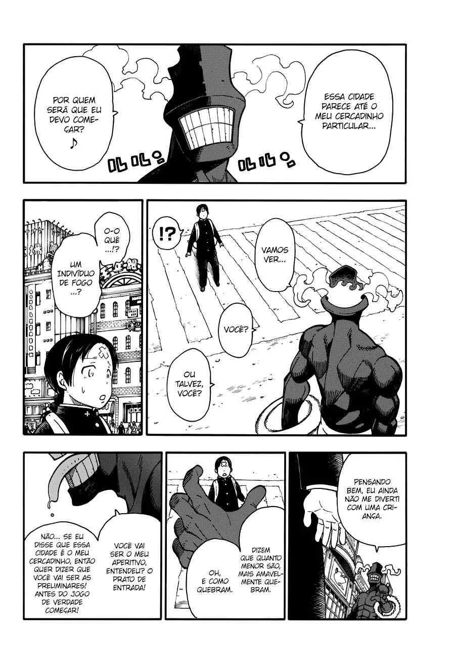 Fire Force Capítulo 2 – O Demônio, O Cavaleiro, E a Bruxa