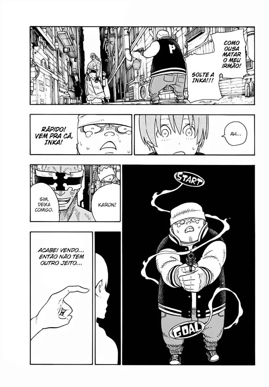 Fire Force Capítulo 2 – O Demônio, O Cavaleiro, E a Bruxa