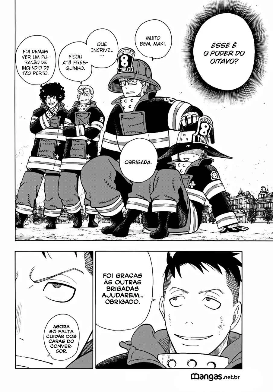 Fire Force Capítulo 2 – O Demônio, O Cavaleiro, E a Bruxa