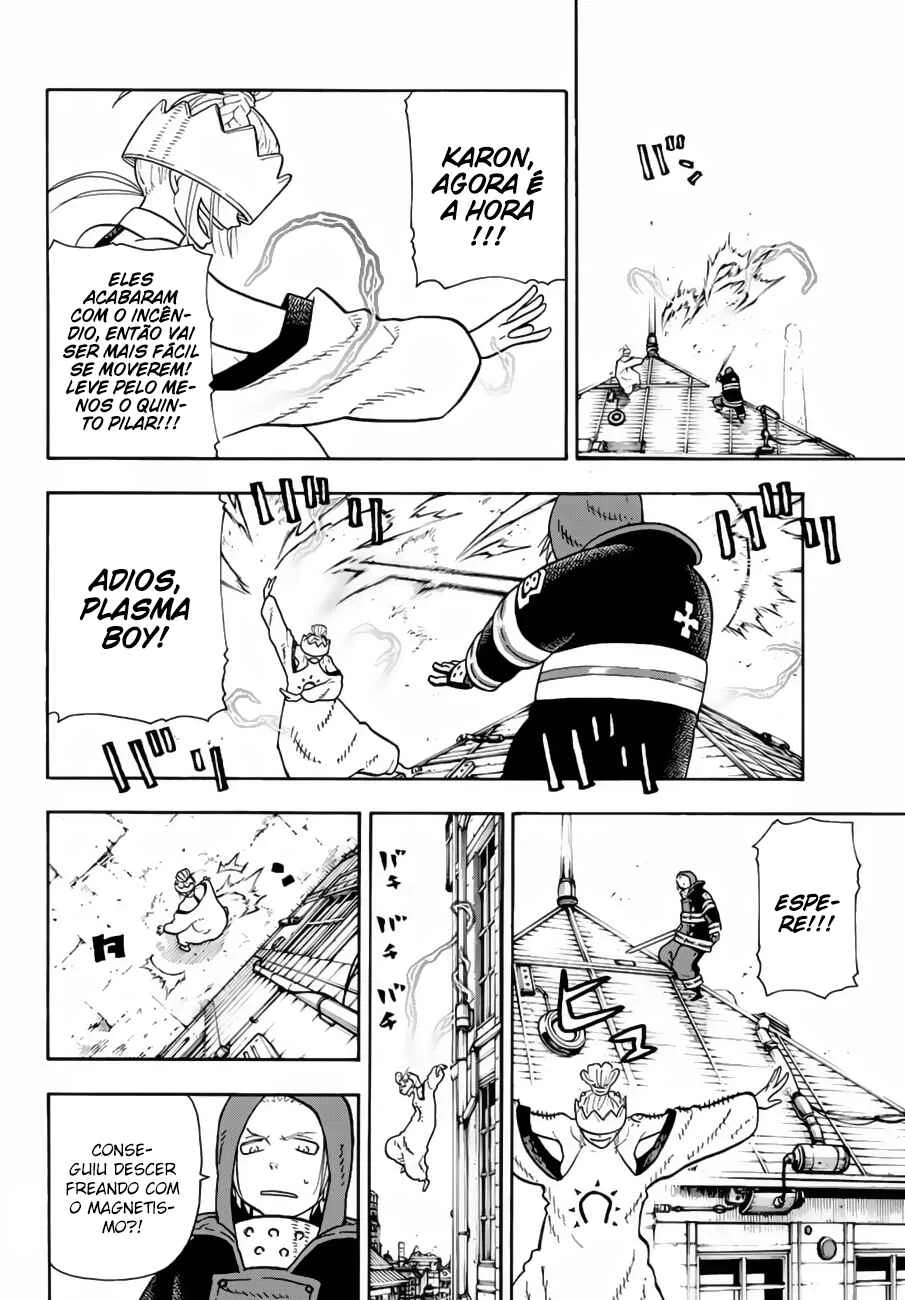 Fire Force Capítulo 2 – O Demônio, O Cavaleiro, E a Bruxa