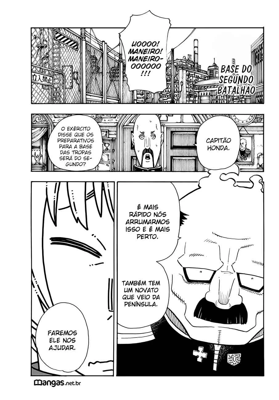 Fire Force Capítulo 2 – O Demônio, O Cavaleiro, E a Bruxa