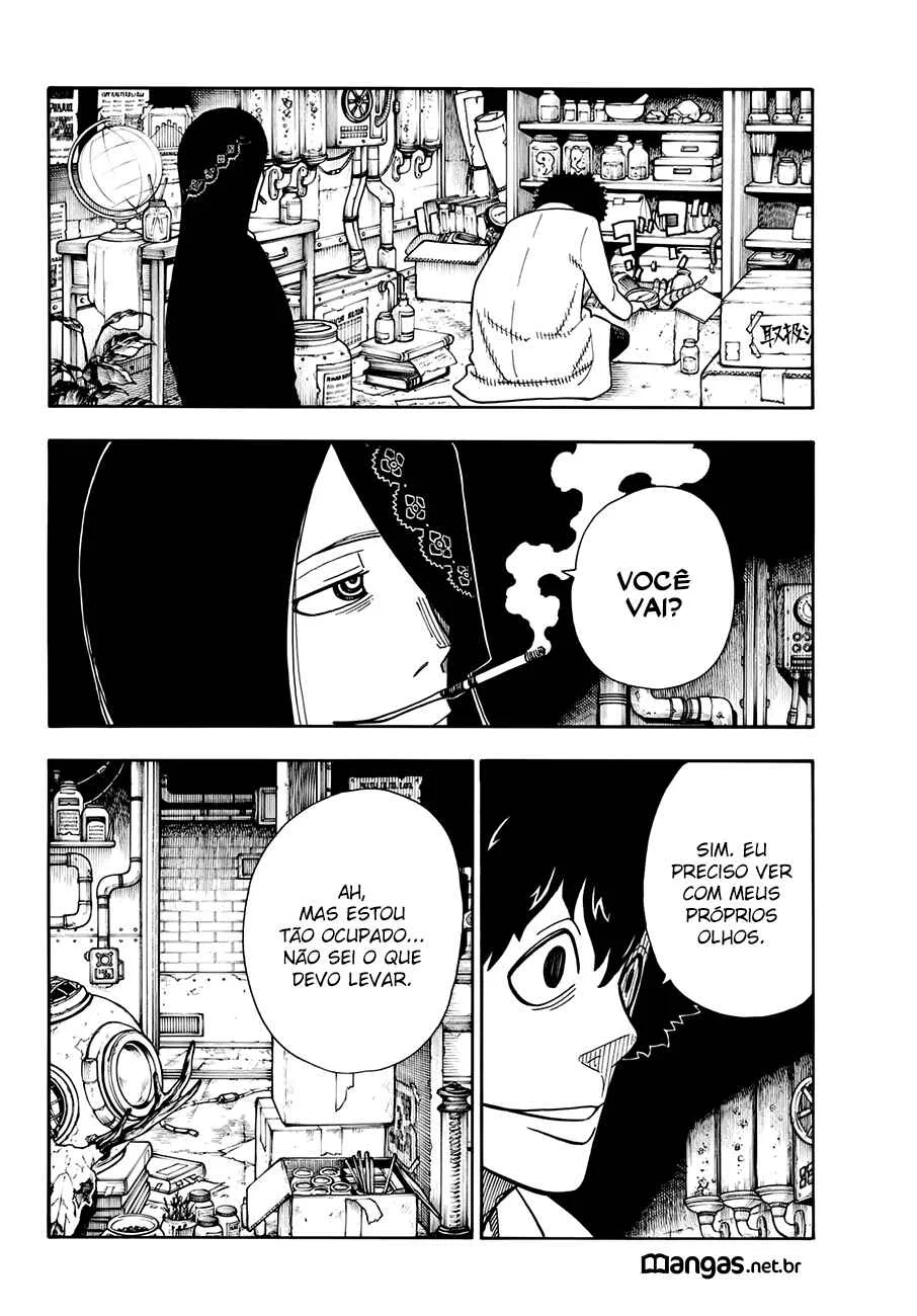 Fire Force Capítulo 2 – O Demônio, O Cavaleiro, E a Bruxa