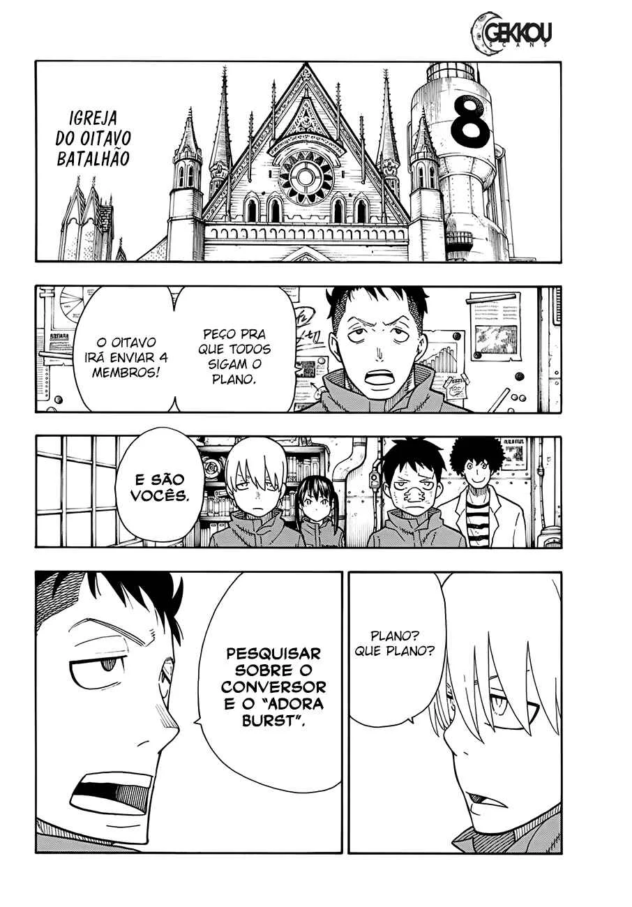 Fire Force Capítulo 2 – O Demônio, O Cavaleiro, E a Bruxa