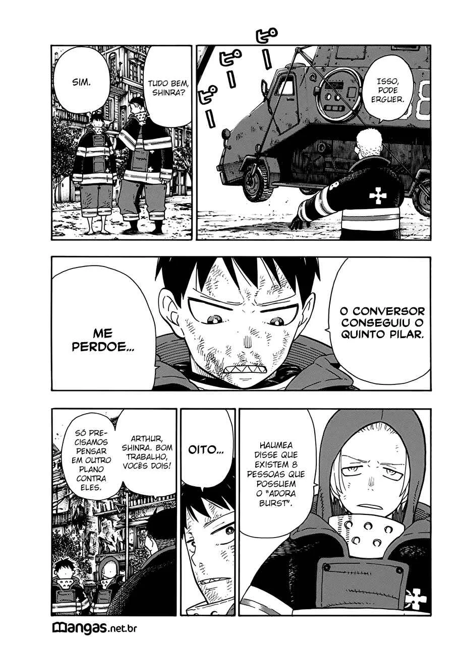 Fire Force Capítulo 2 – O Demônio, O Cavaleiro, E a Bruxa