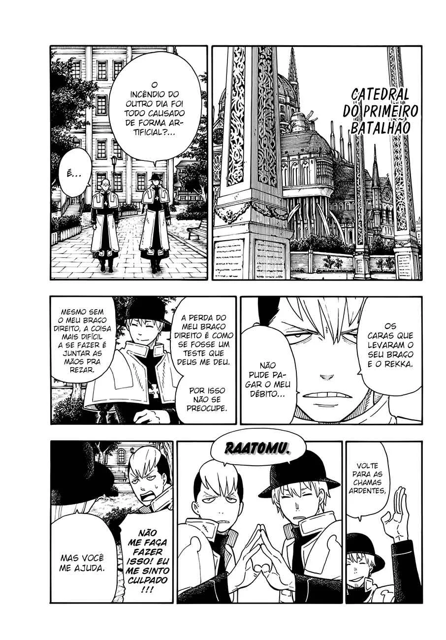 Fire Force Capítulo 2 – O Demônio, O Cavaleiro, E a Bruxa