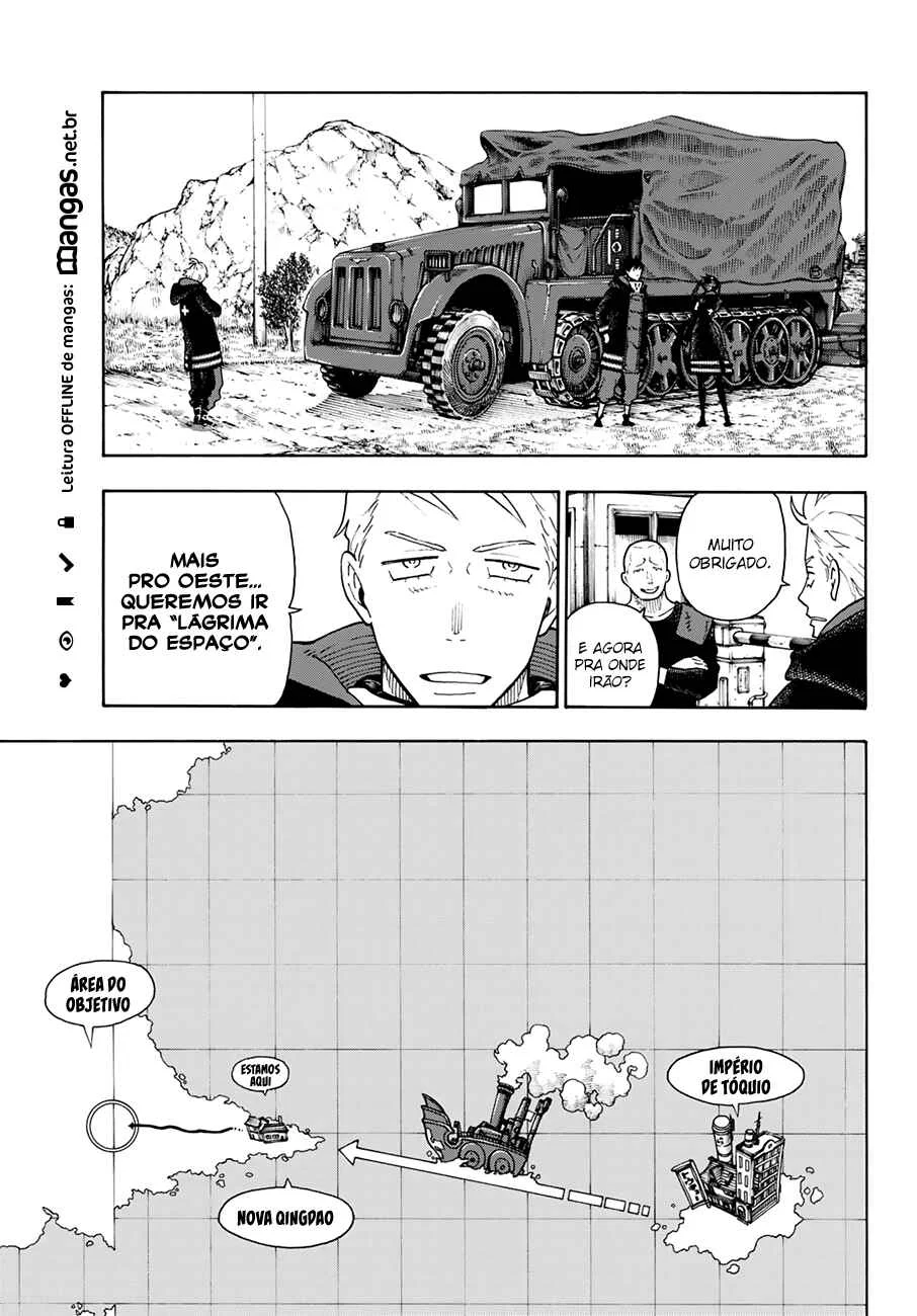 Fire Force Capítulo 2 – O Demônio, O Cavaleiro, E a Bruxa