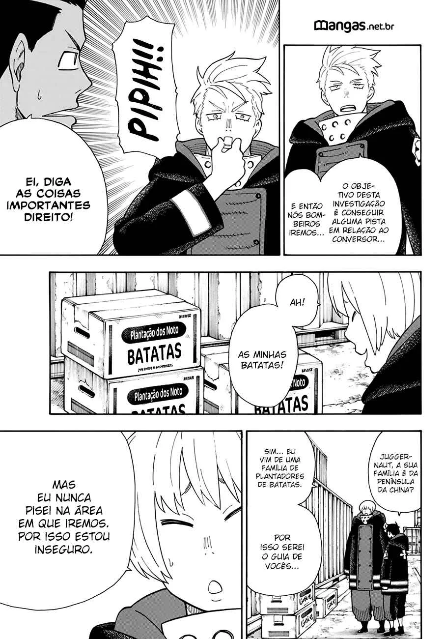 Fire Force Capítulo 2 – O Demônio, O Cavaleiro, E a Bruxa