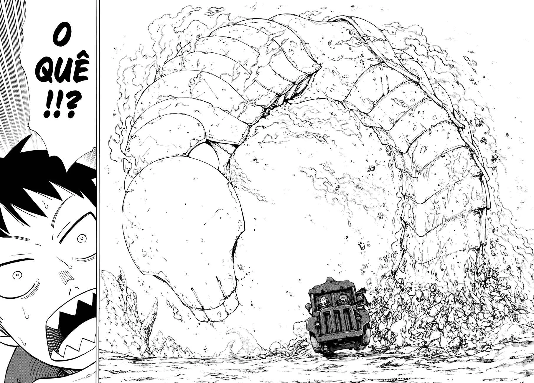 Fire Force Capítulo 2 – O Demônio, O Cavaleiro, E a Bruxa