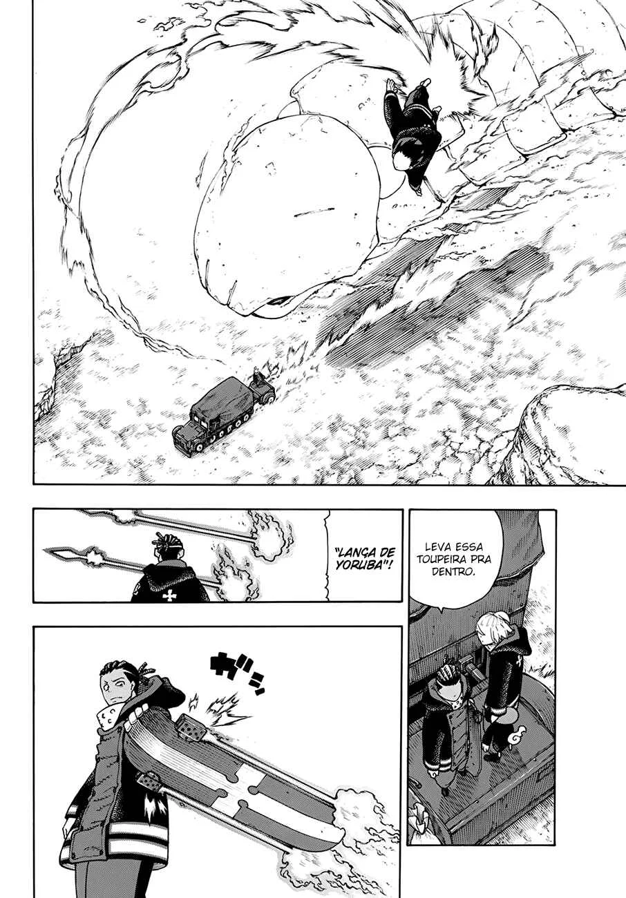 Fire Force Capítulo 2 – O Demônio, O Cavaleiro, E a Bruxa