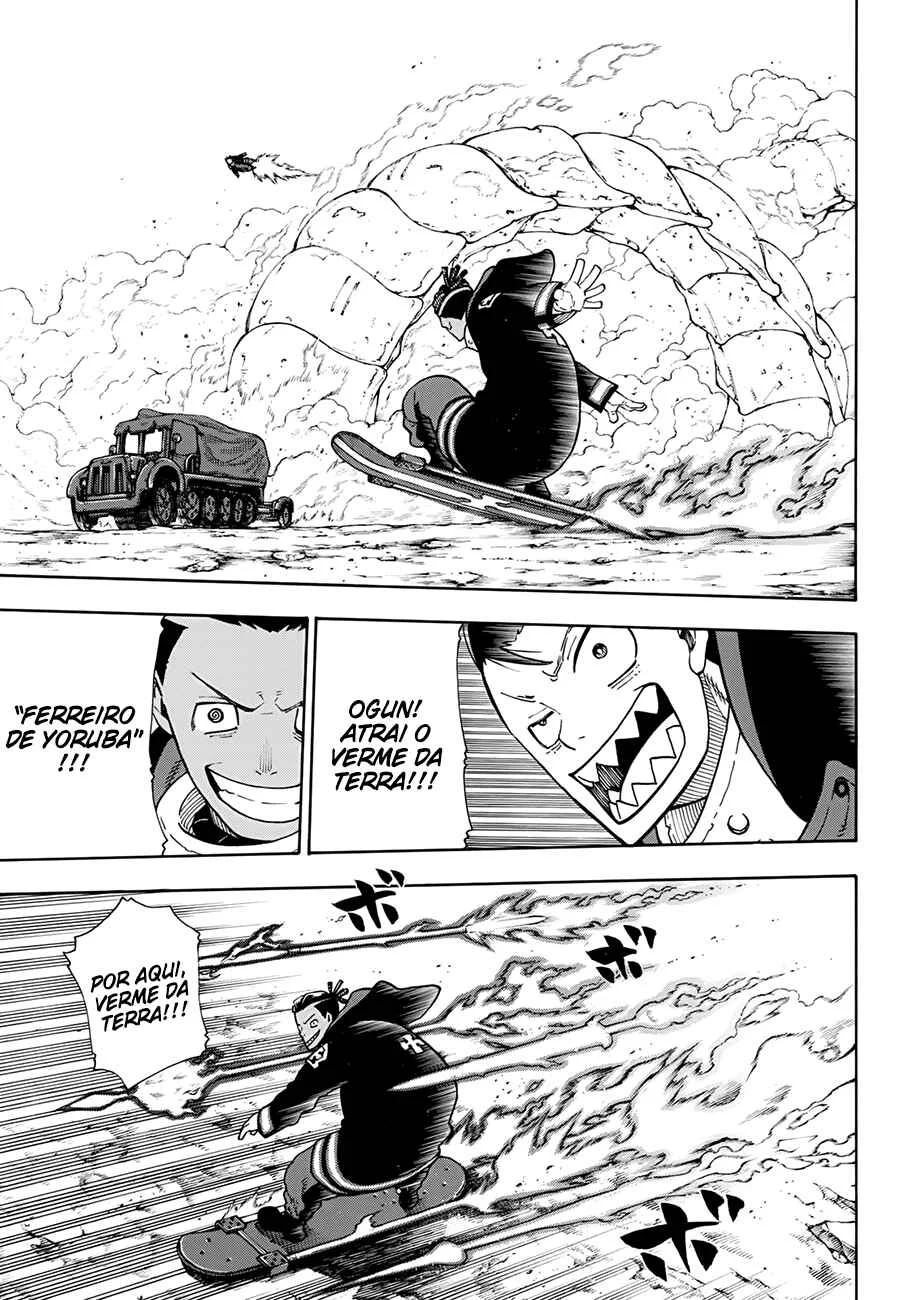 Fire Force Capítulo 2 – O Demônio, O Cavaleiro, E a Bruxa