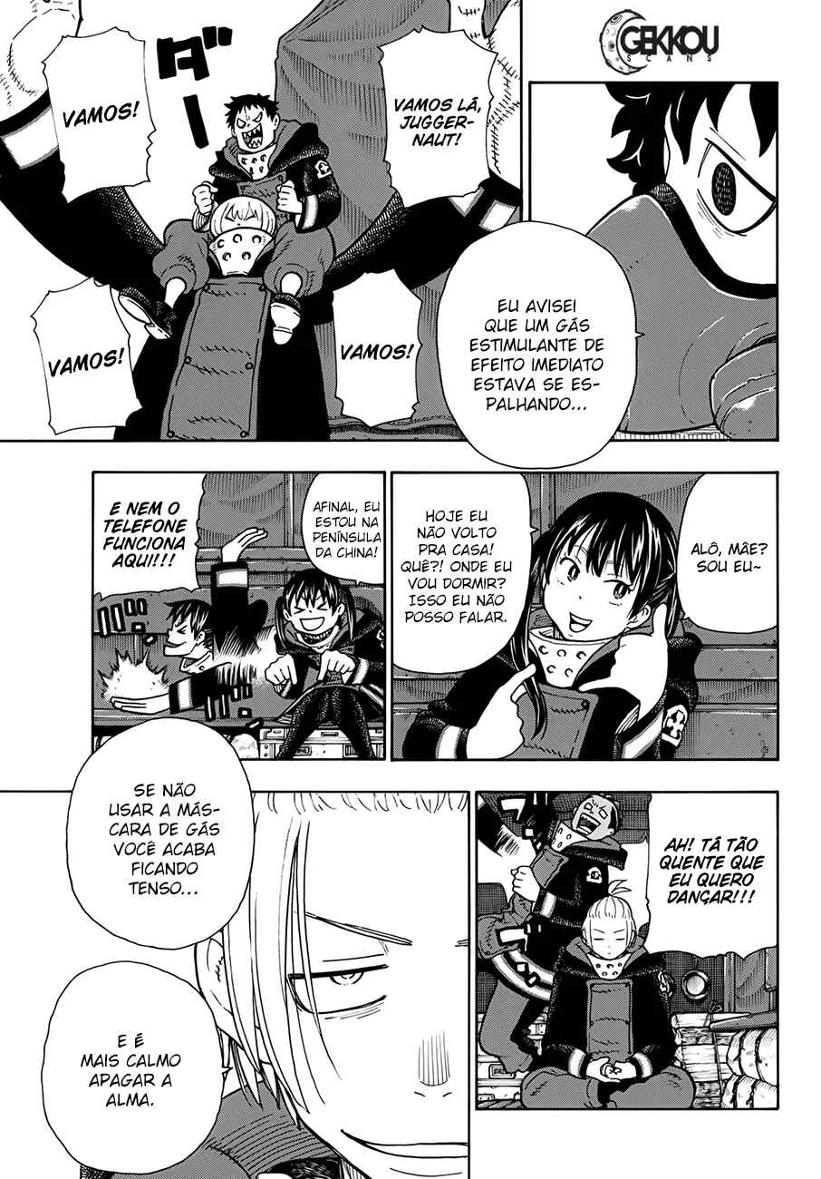 Fire Force Capítulo 2 – O Demônio, O Cavaleiro, E a Bruxa