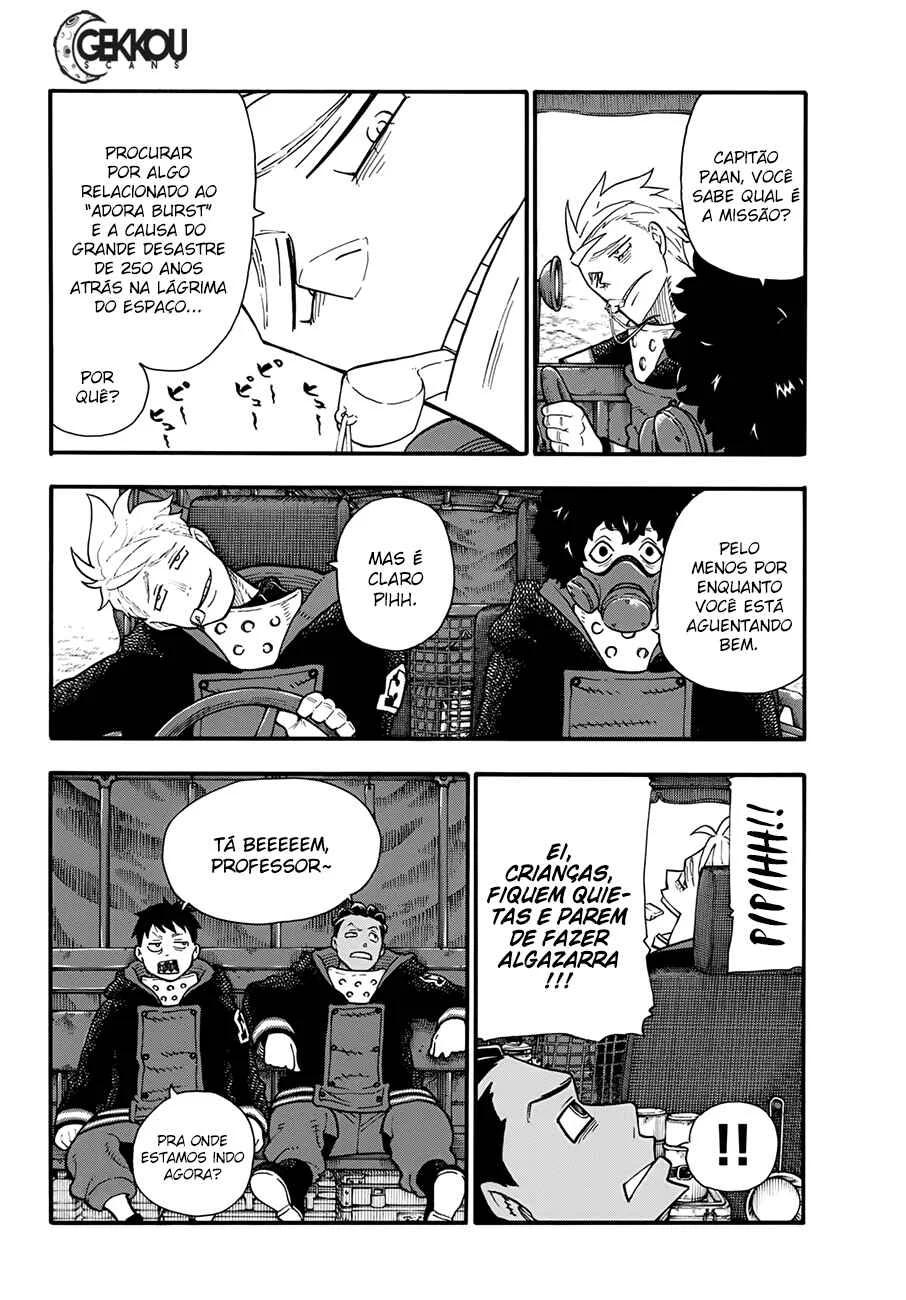 Fire Force Capítulo 2 – O Demônio, O Cavaleiro, E a Bruxa