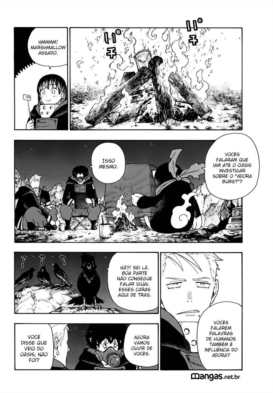 Fire Force Capítulo 2 – O Demônio, O Cavaleiro, E a Bruxa