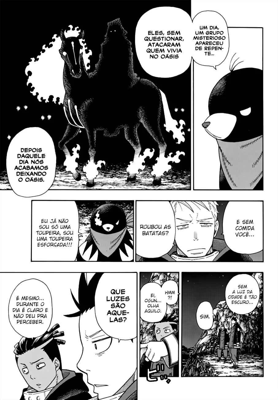 Fire Force Capítulo 2 – O Demônio, O Cavaleiro, E a Bruxa