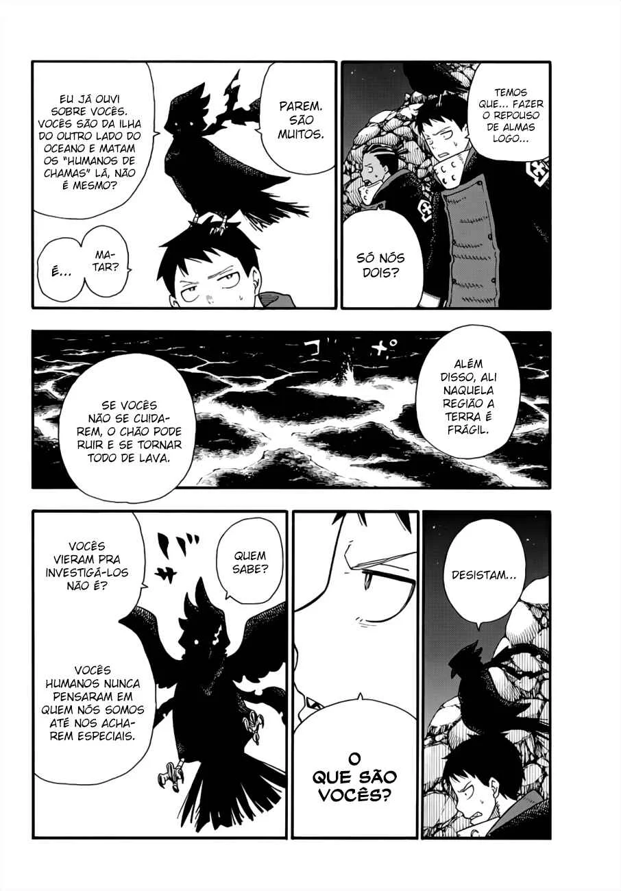 Fire Force Capítulo 2 – O Demônio, O Cavaleiro, E a Bruxa