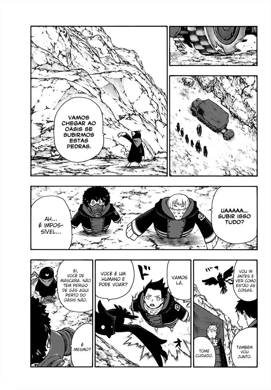 Fire Force Capítulo 2 – O Demônio, O Cavaleiro, E a Bruxa