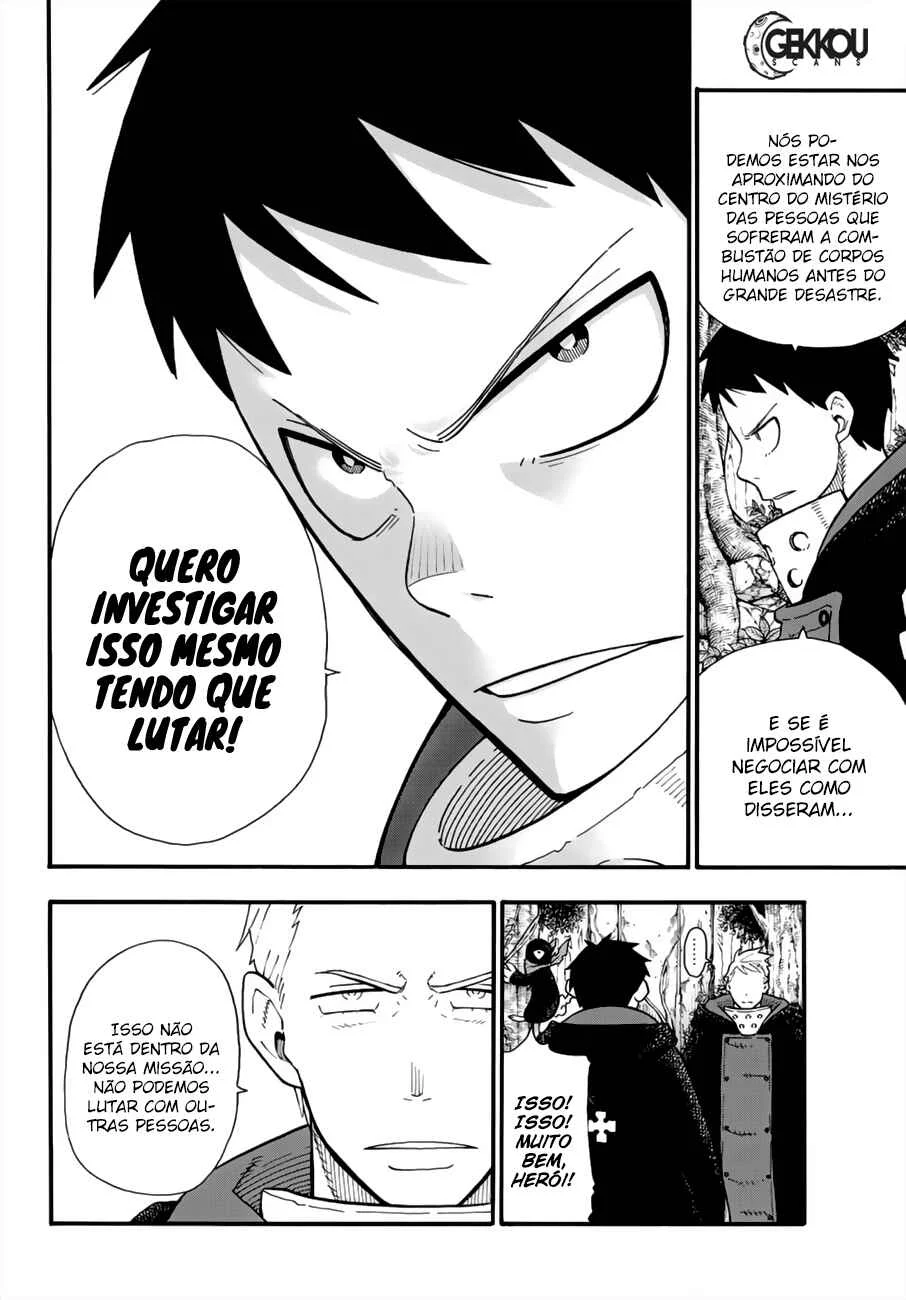 Fire Force Capítulo 2 – O Demônio, O Cavaleiro, E a Bruxa