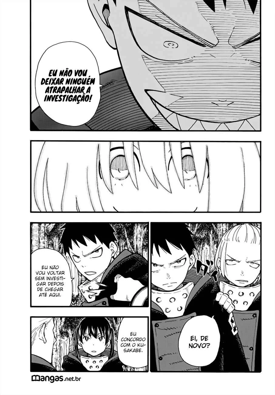 Fire Force Capítulo 2 – O Demônio, O Cavaleiro, E a Bruxa