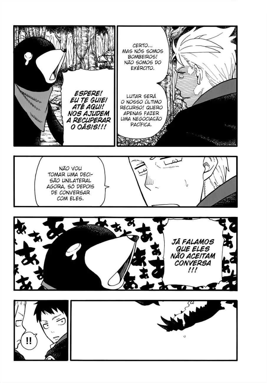 Fire Force Capítulo 2 – O Demônio, O Cavaleiro, E a Bruxa