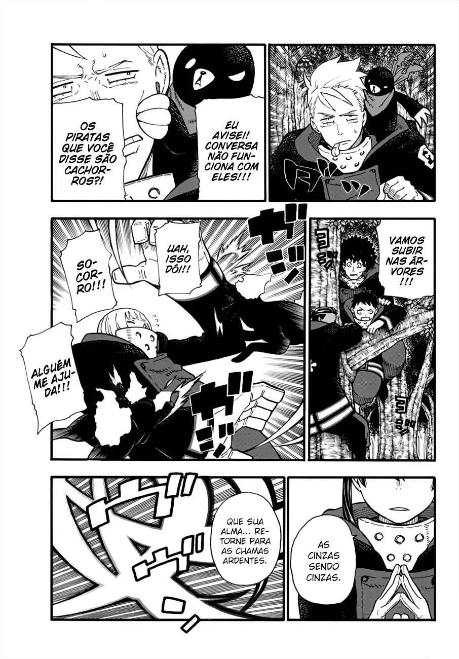 Fire Force Capítulo 2 – O Demônio, O Cavaleiro, E a Bruxa