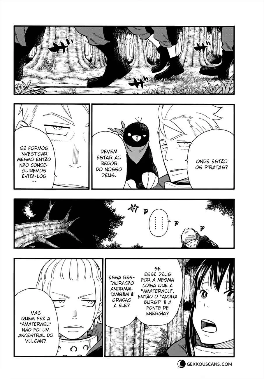 Fire Force Capítulo 2 – O Demônio, O Cavaleiro, E a Bruxa