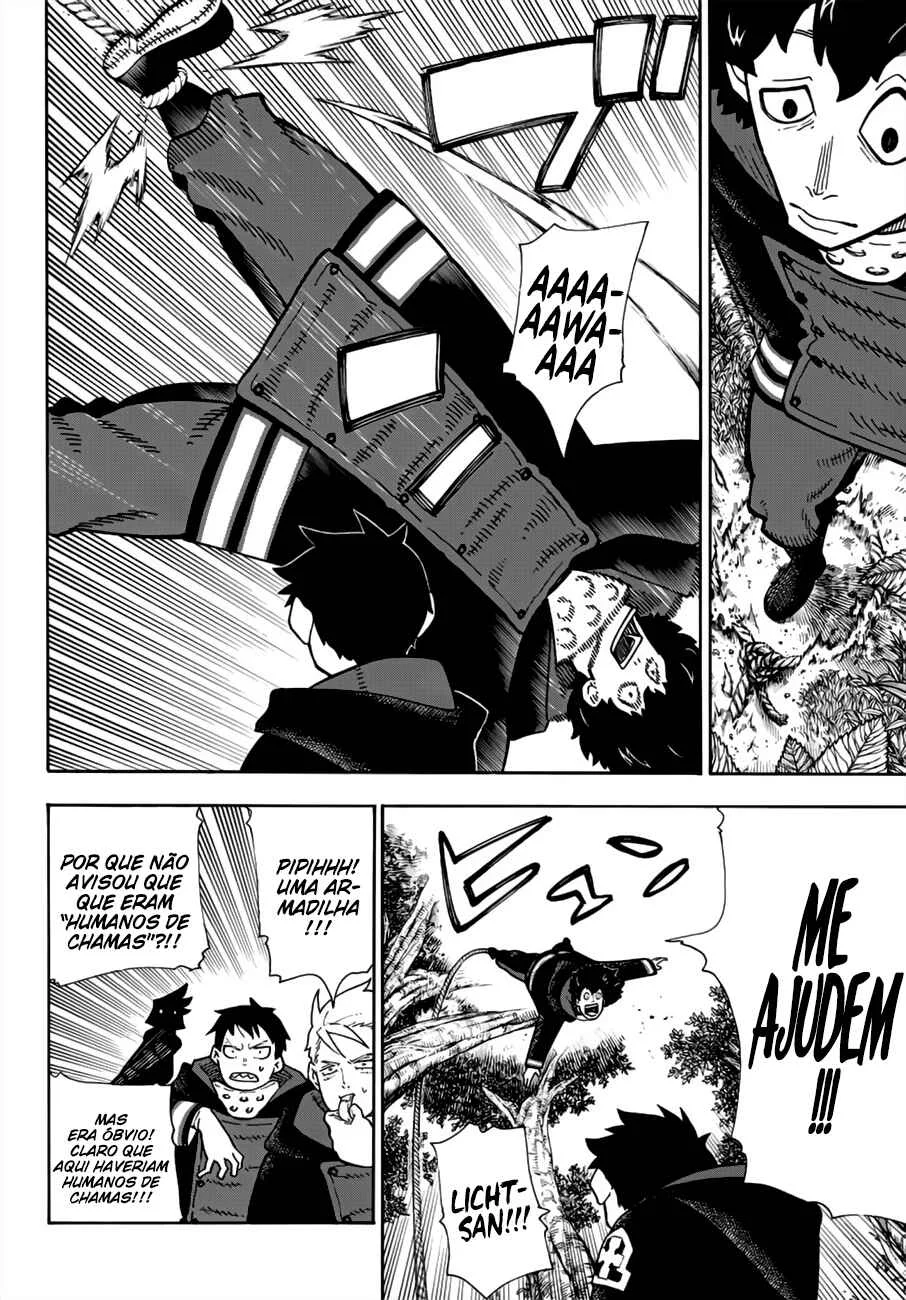 Fire Force Capítulo 2 – O Demônio, O Cavaleiro, E a Bruxa