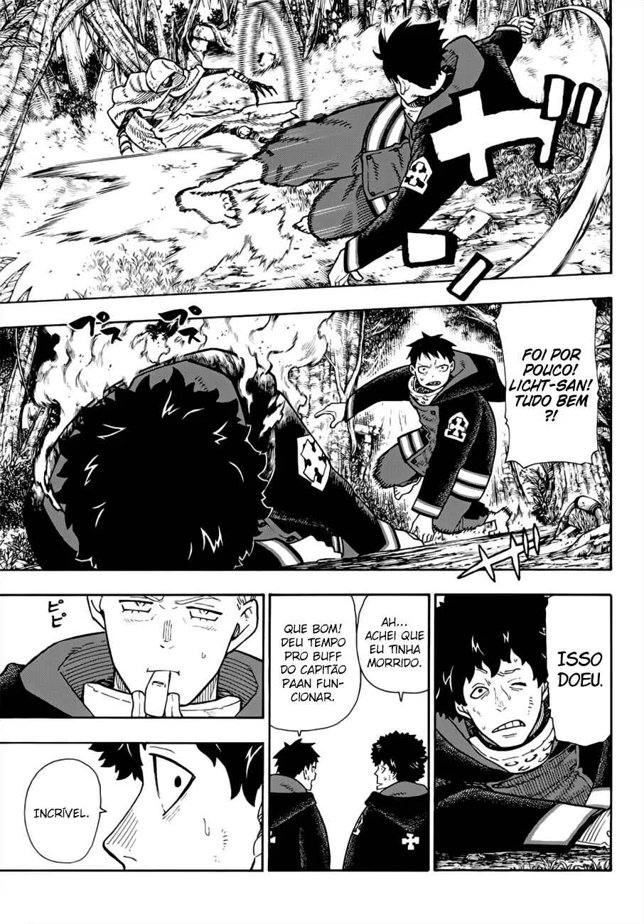Fire Force Capítulo 2 – O Demônio, O Cavaleiro, E a Bruxa