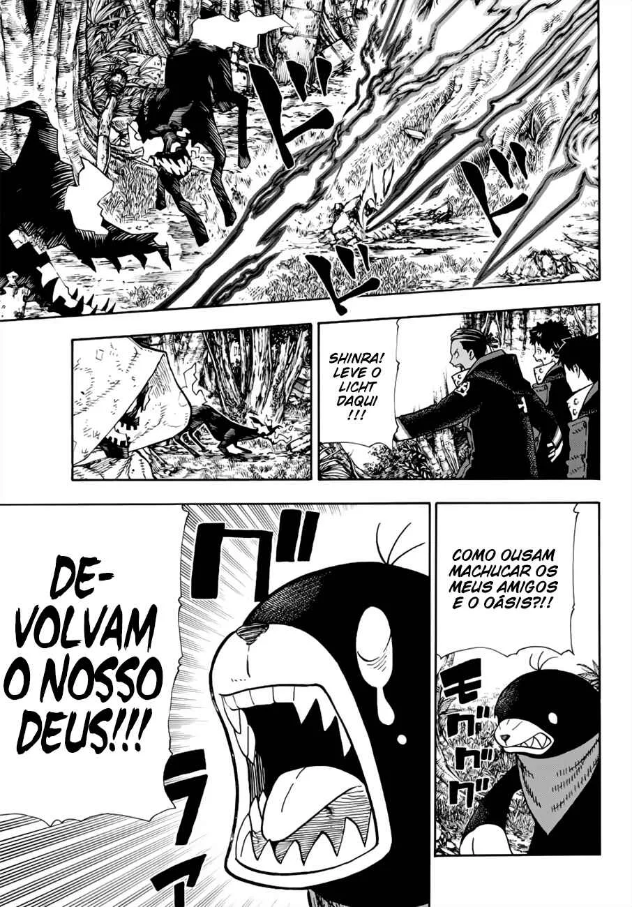Fire Force Capítulo 2 – O Demônio, O Cavaleiro, E a Bruxa