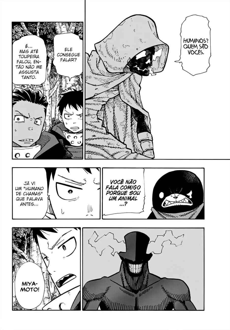 Fire Force Capítulo 2 – O Demônio, O Cavaleiro, E a Bruxa