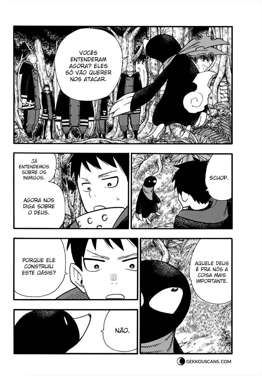 Fire Force Capítulo 2 – O Demônio, O Cavaleiro, E a Bruxa
