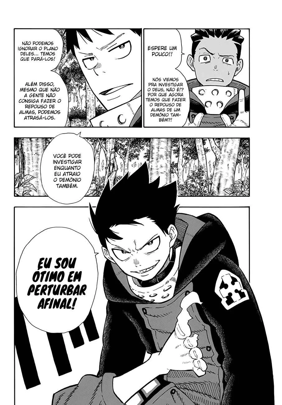 Fire Force Capítulo 2 – O Demônio, O Cavaleiro, E a Bruxa