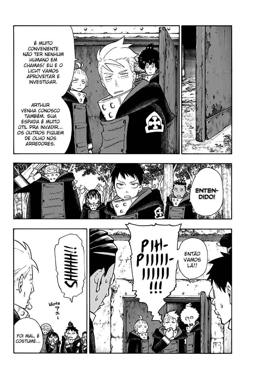 Fire Force Capítulo 2 – O Demônio, O Cavaleiro, E a Bruxa