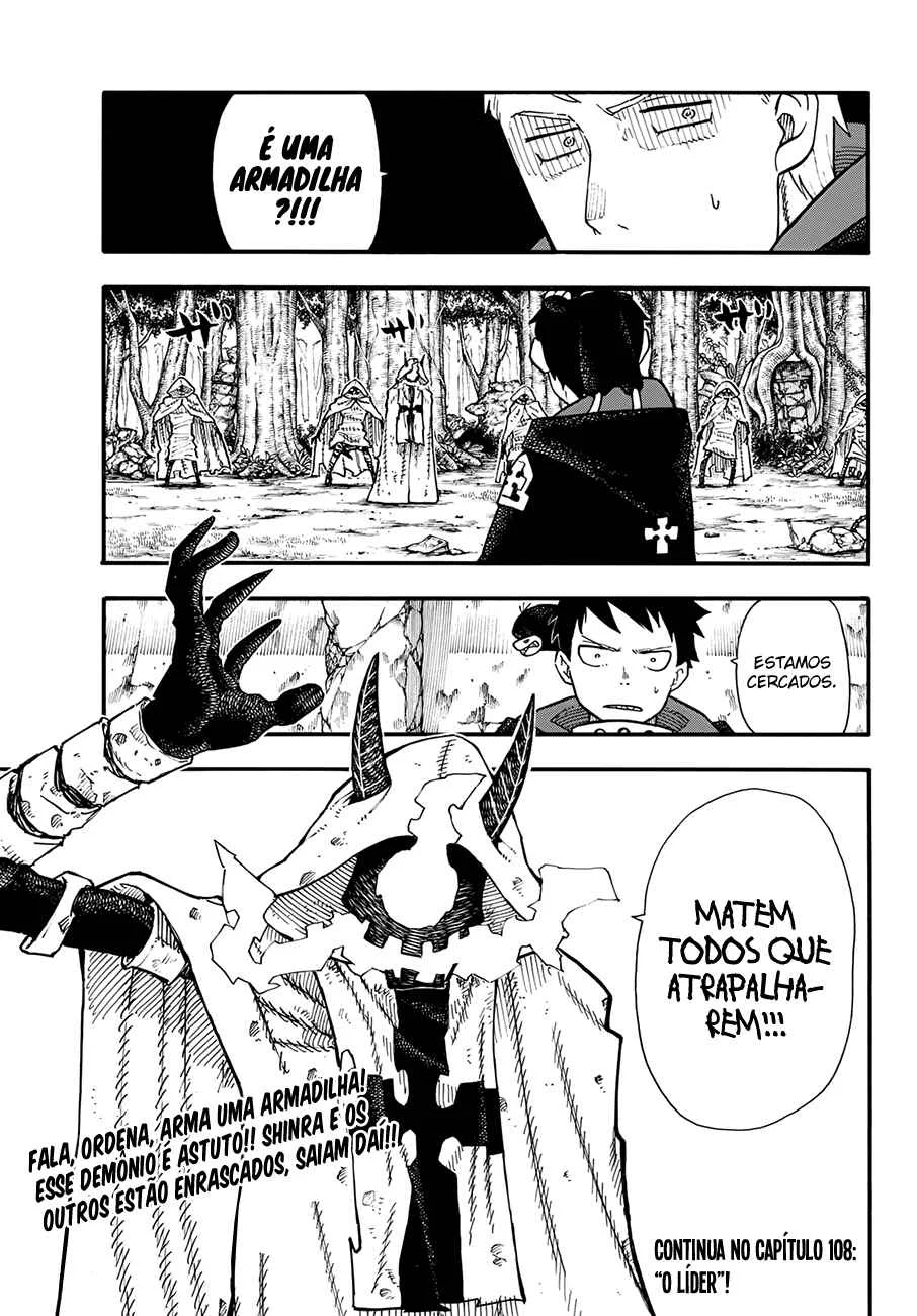 Fire Force Capítulo 2 – O Demônio, O Cavaleiro, E a Bruxa