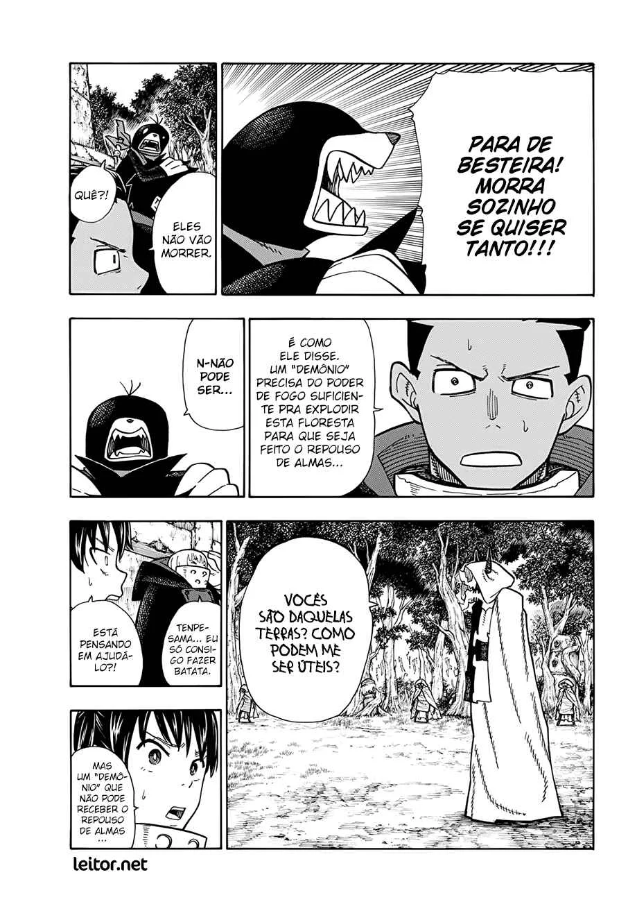 Fire Force Capítulo 2 – O Demônio, O Cavaleiro, E a Bruxa